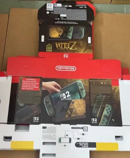 Nintendo Switch 2 Edición The Legend of Zelda filtrada