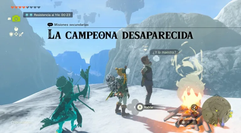 La Campeona Desaparecida en The Legend of Zelda Tears of the Kingdom