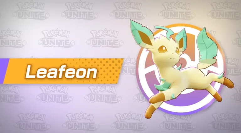 Leafeon ya está disponible en Pokémon Unite