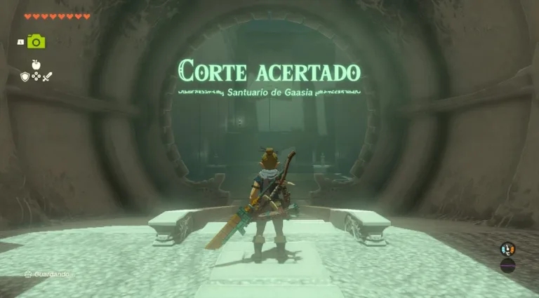 Cómo resolver el Santuario de Gaasia en The Legend of Zelda Tears of the Kingdom