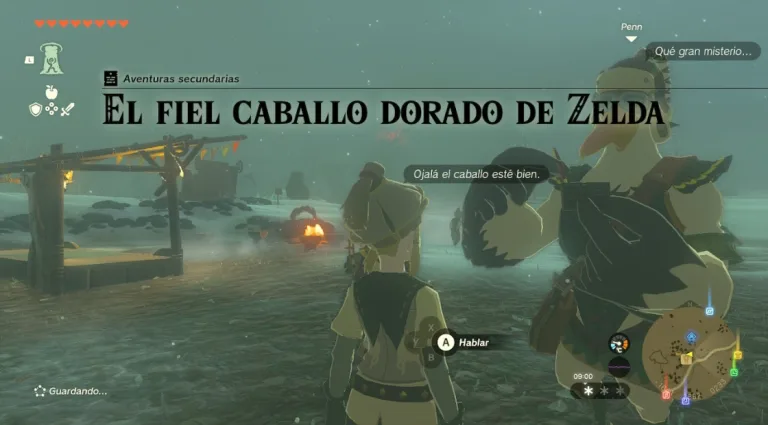 Dónde encontrar el caballo dorado de Zelda