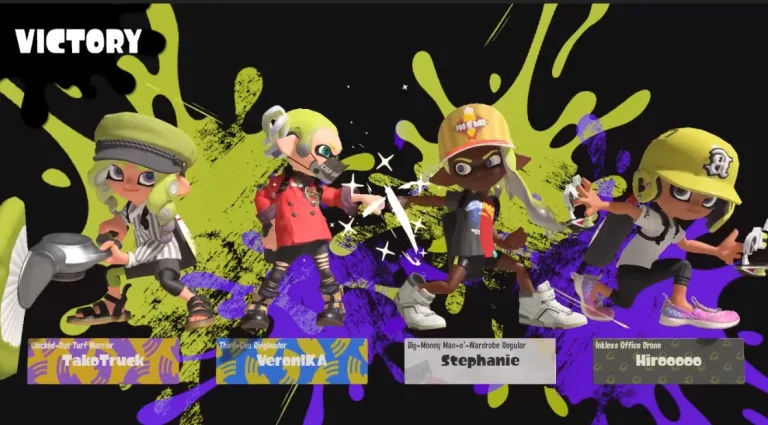 Cómo chocar los puños en Splatoon 3 Temporada Abrasadora