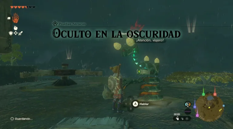 Cómo resolver «Oculto en la Oscuridad» en The Legend of Zelda Tears of the Kingdom