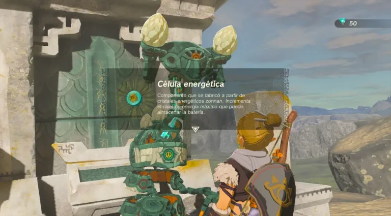 Cómo aumentar la batería en Zelda Tears of the Kingdom