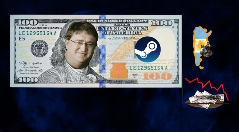 Steam Argentina se pasa al dólar: hasta un 4200% de aumento en los precios