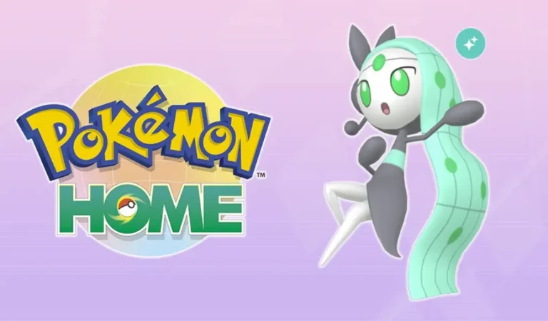 Ya puedes conseguir a Meloetta Variocolor gracias a Pokémon HOME