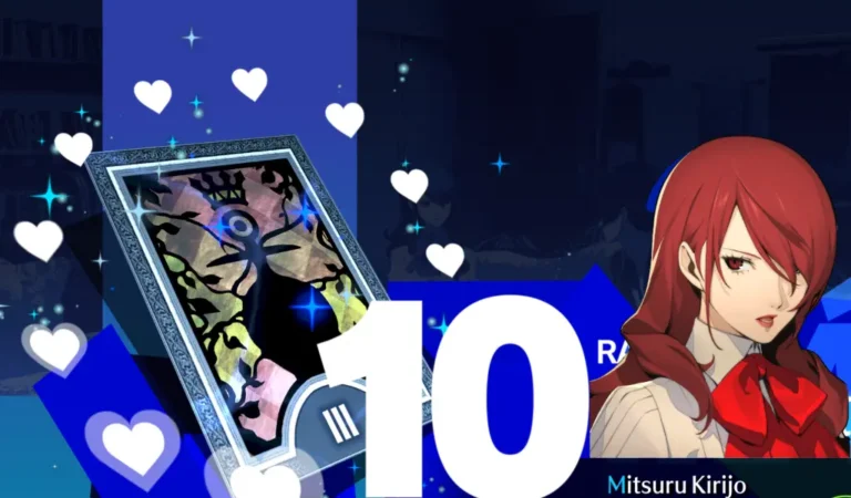 Persona 3 Reload Social link: Mitsuru Kirijo– Arcano Emperatriz