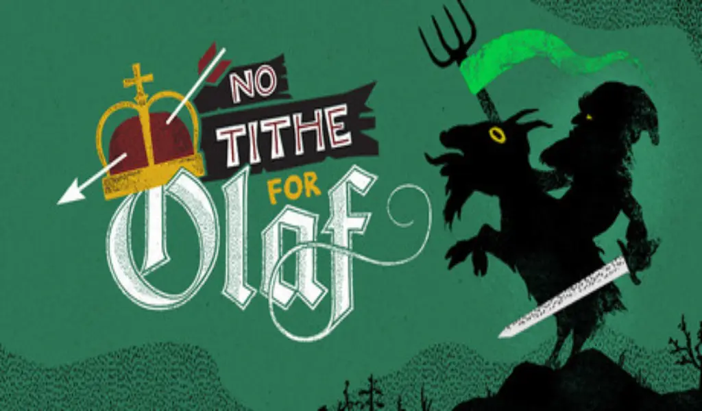 No tithe for olaf logo anuncio