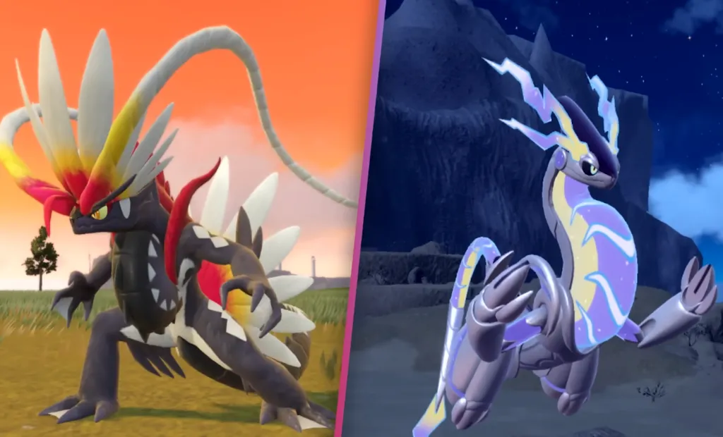 koraidon y miraidon shiny variocolor