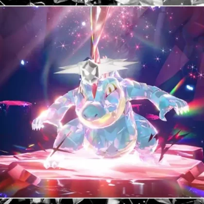 Feraligart el imbatible teraincursión pokémon escarlata y púrpura