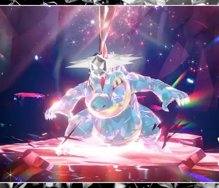 Feraligart el imbatible teraincursión pokémon escarlata y púrpura