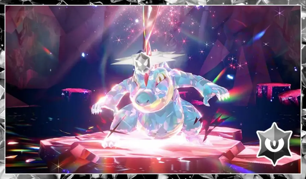 Feraligart el imbatible teraincursión pokémon escarlata y púrpura