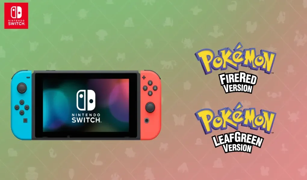 Pokémon Rojo fuego y Verde Hoja para Nintendo Switch