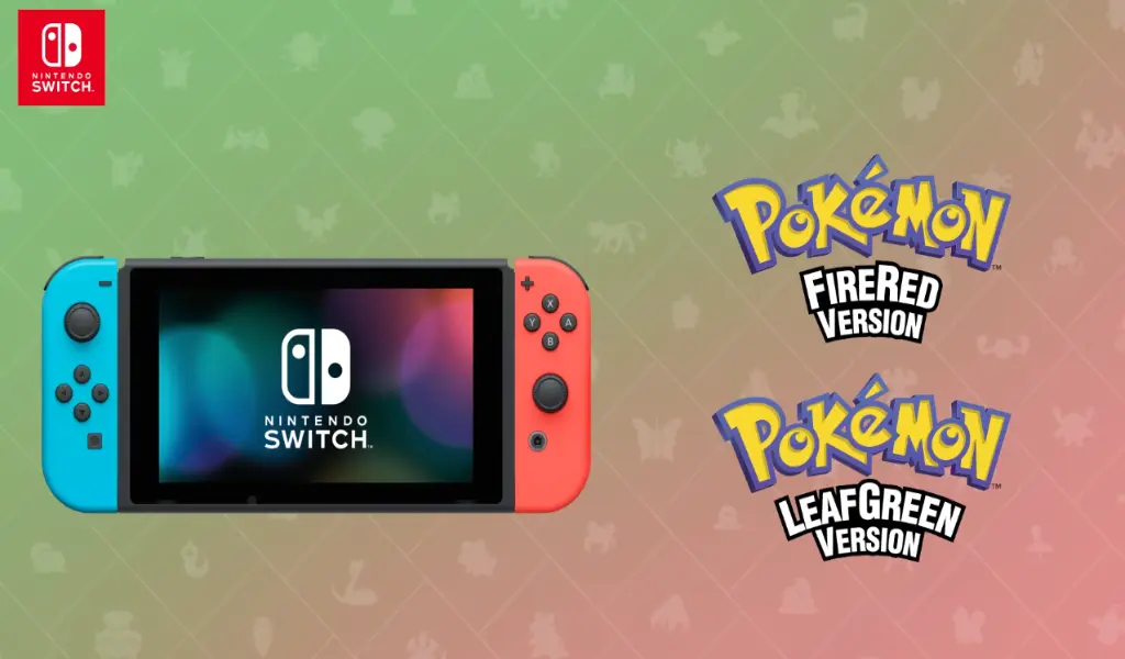 Pokémon Rojo fuego y Verde Hoja para Nintendo Switch