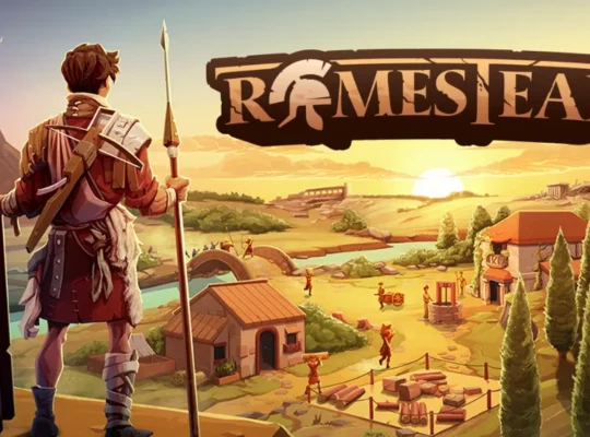 Portada oficial de Romestead, juego de supervivencia y construcción ambientado en la Roma antigua