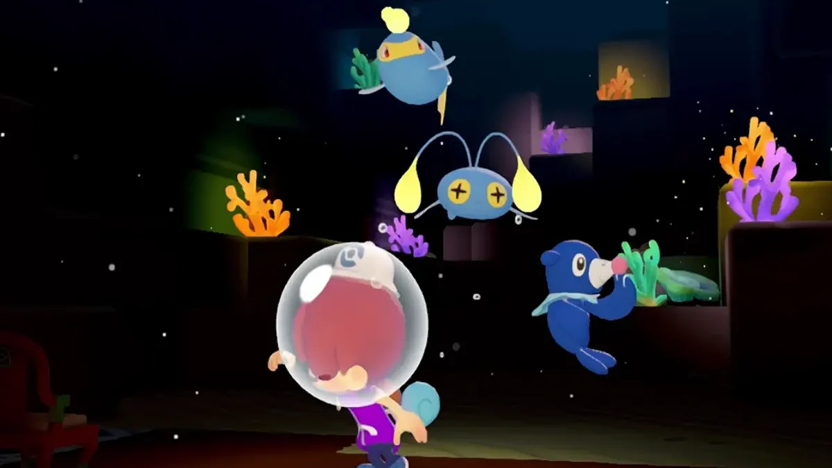 Pokémon Pokopia: Cómo desbloquear la habilidad Buceo y acceder a la Cuenca Burbujeante