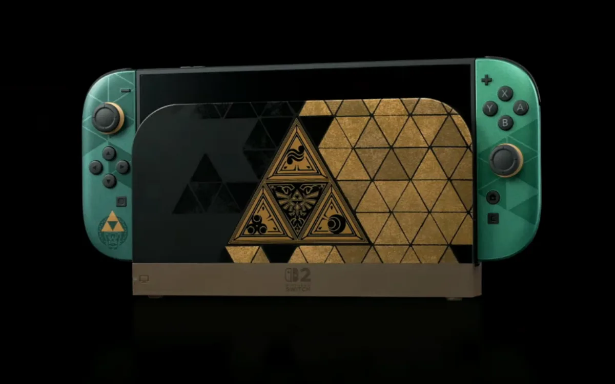 Nintendo Switch edición The legend of Zelda con dock